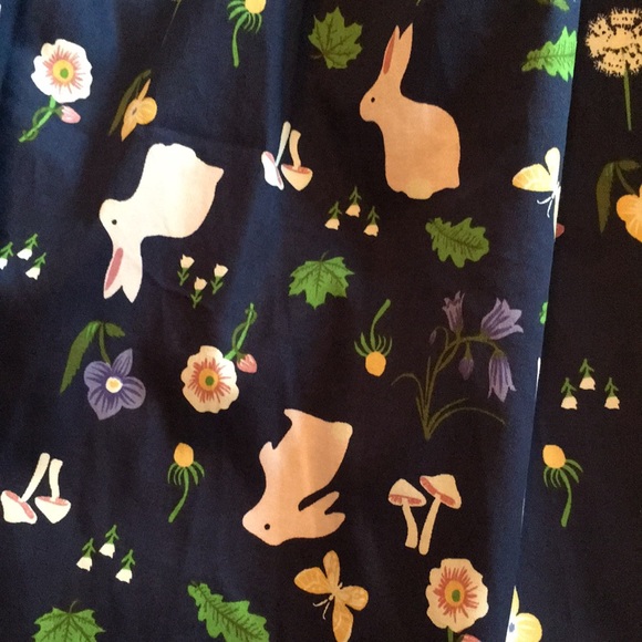 NWT Modcloth X Collectif Jasmine Enchanted Meadow Swing 50s retro circle skirt - Picture 5 of 17